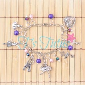 I Love Ballet Charm Bracelet